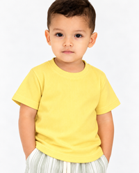 Camiseta Chacal Texturizada Amarilla