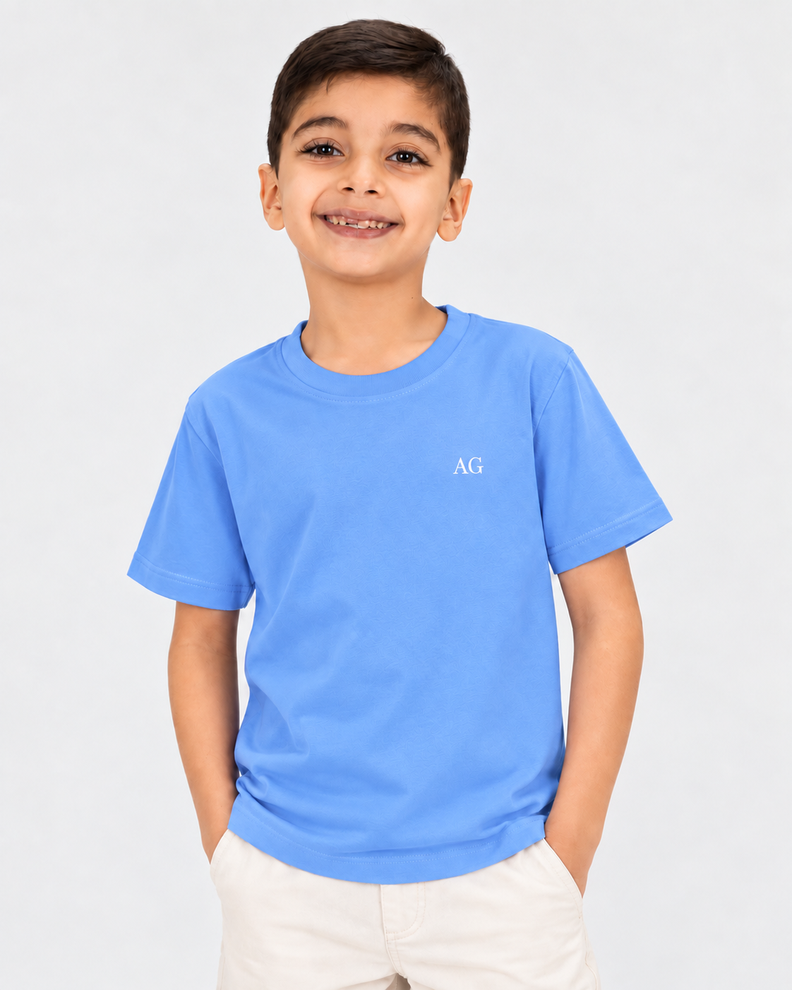 Suéter Básico Azul Capri