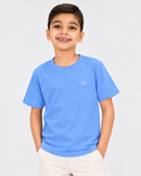 Suéter Básico Azul Capri
