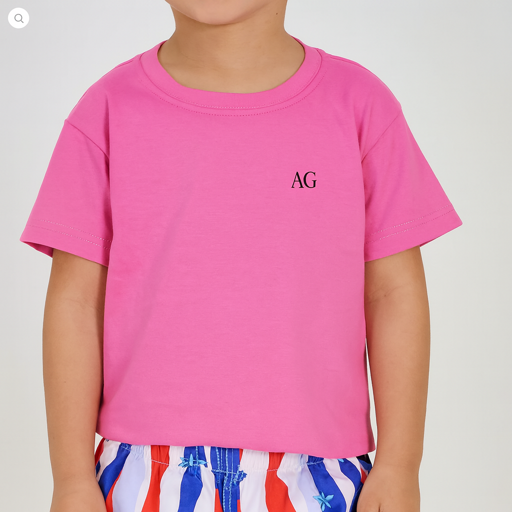 Suéter básico rosa