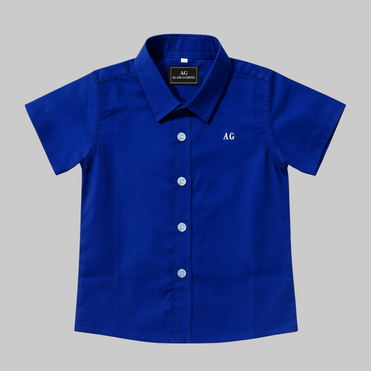 Camisa de niño manga corta rey