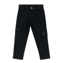 Pantalón Cargo Dril Negro