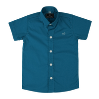 Camisa De Niño Azul Petroleo