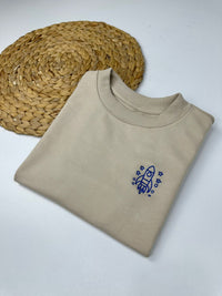 Suéter Burdas Beige