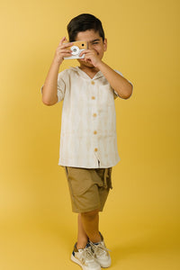 Conjunto Camisa Lino Estampada (opción 5)